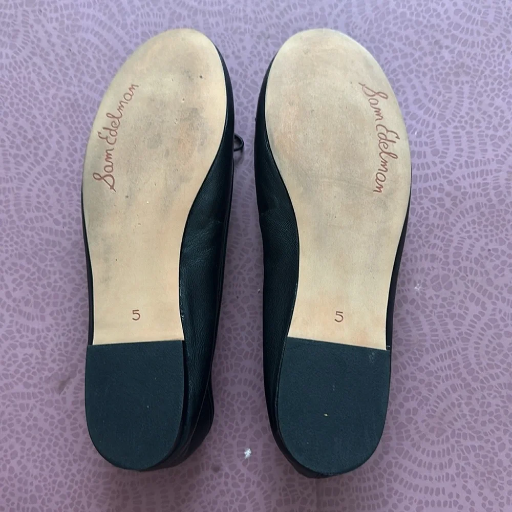 Sam Edelman Women’s Felicia Flats, Black, 5M - Picture 4 of 5